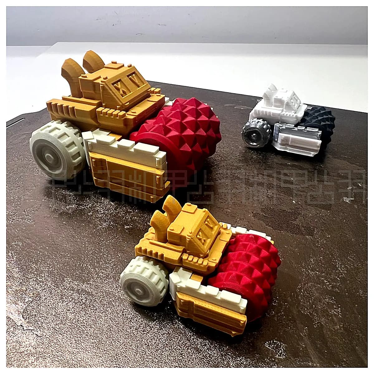 Shan Hai Jing Mecha Series Xie Xi 3 Type Engineering Armored Breaching Vehicle Parts Accessories Assembly Kits Modification Upgrades Mech Model Toys