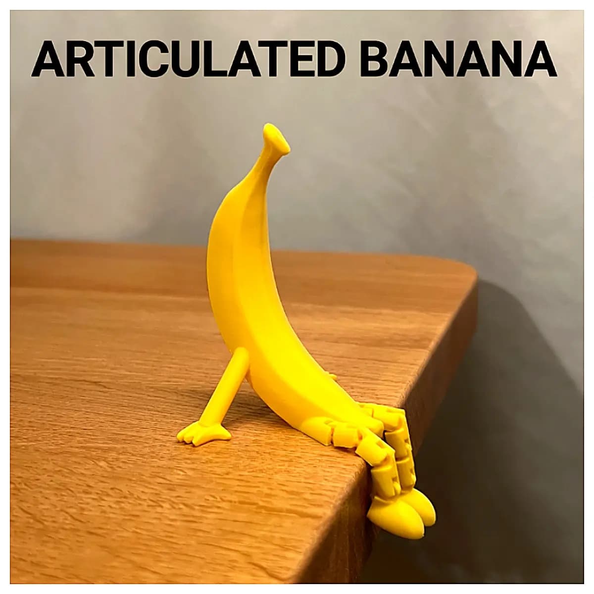Movable Banana Buddy Kids Toy Educational Toy Exercise Toy Movement Learning Playtime Fun
