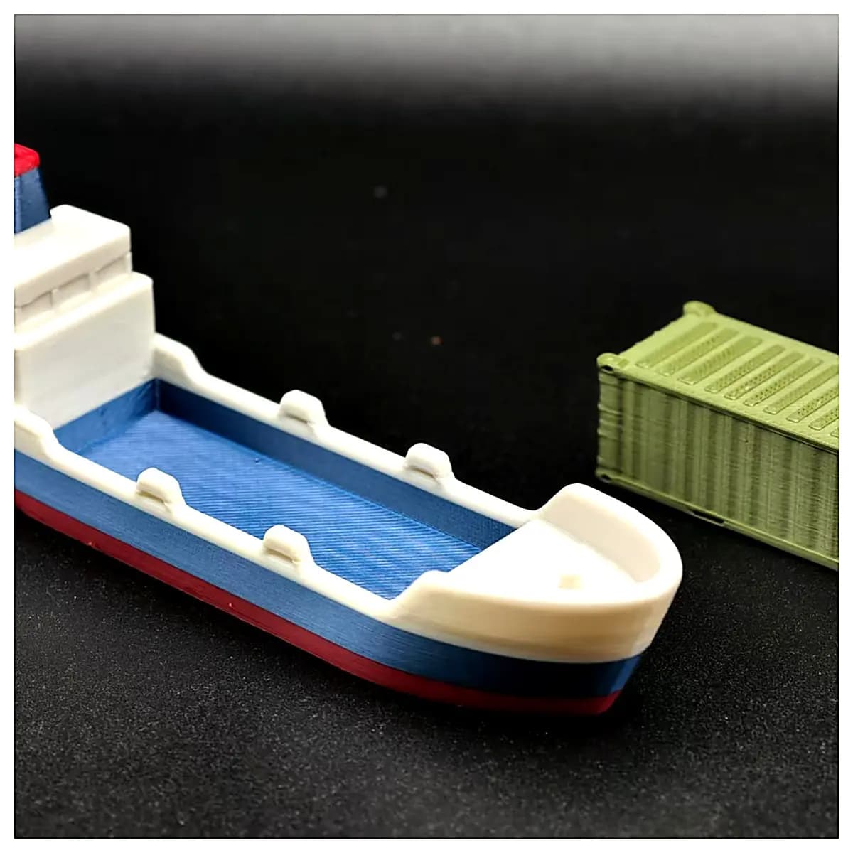 Floating Container Ship Divisible Container Barge Container Transport Vessel Marine Shipping Container Transporter Transport Solution