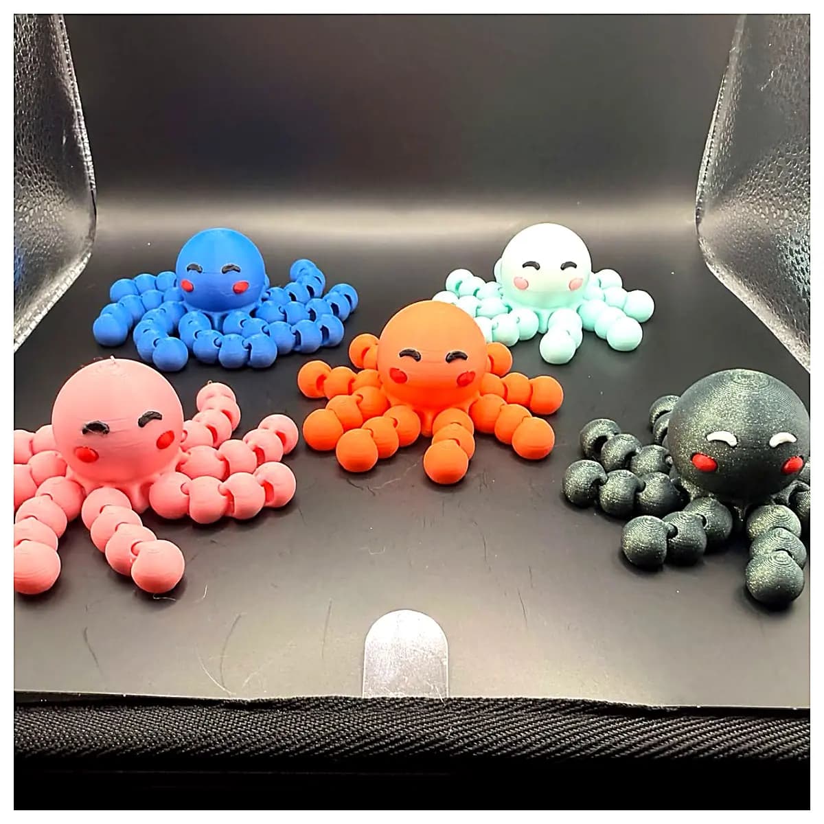 Cute Small Squeeze Octopus Plush Toy Soft Fabric Kawaii Sensory Toy Baby Kids Gift Dive Plaything