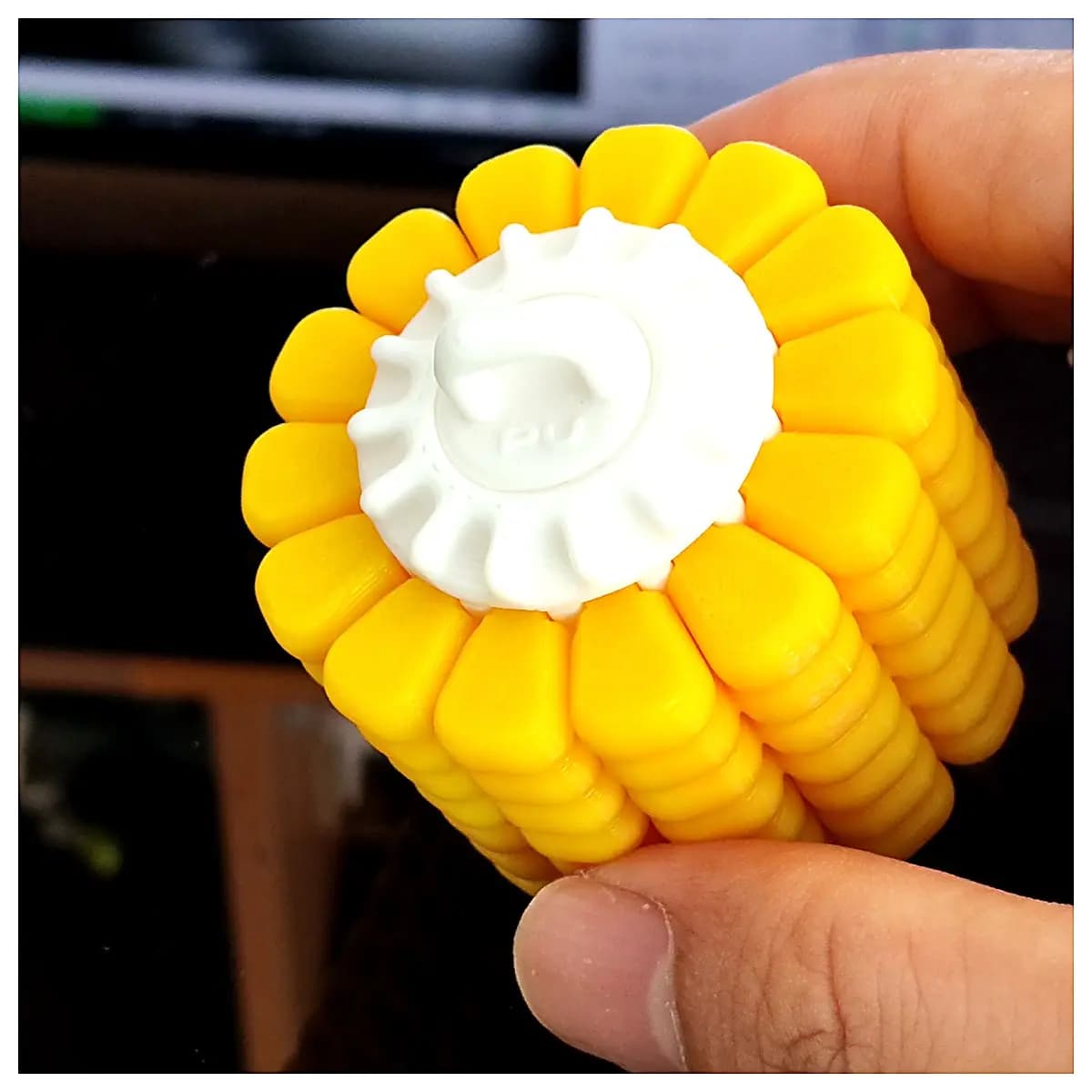 Corn Puzzle 3D Spiral Lid Brain Teaser Toy Kids Educational Fun Challenge Learning Model Assembly