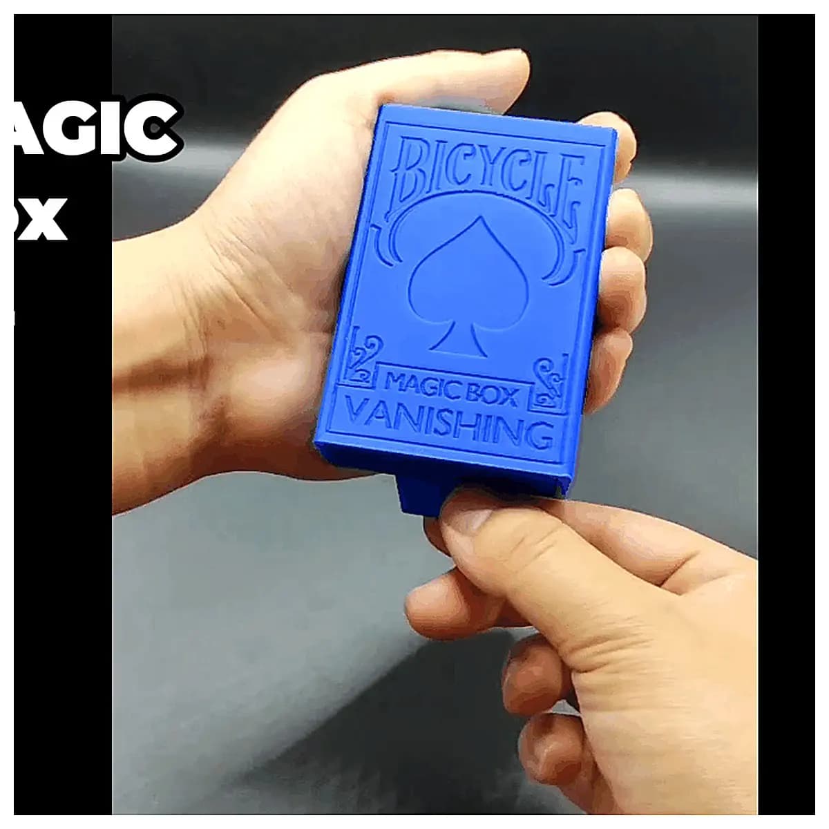 Empty Magic Box Display Case for Props Illusion Toys Secret Box Toy Accessories Collection Box Collectible Items