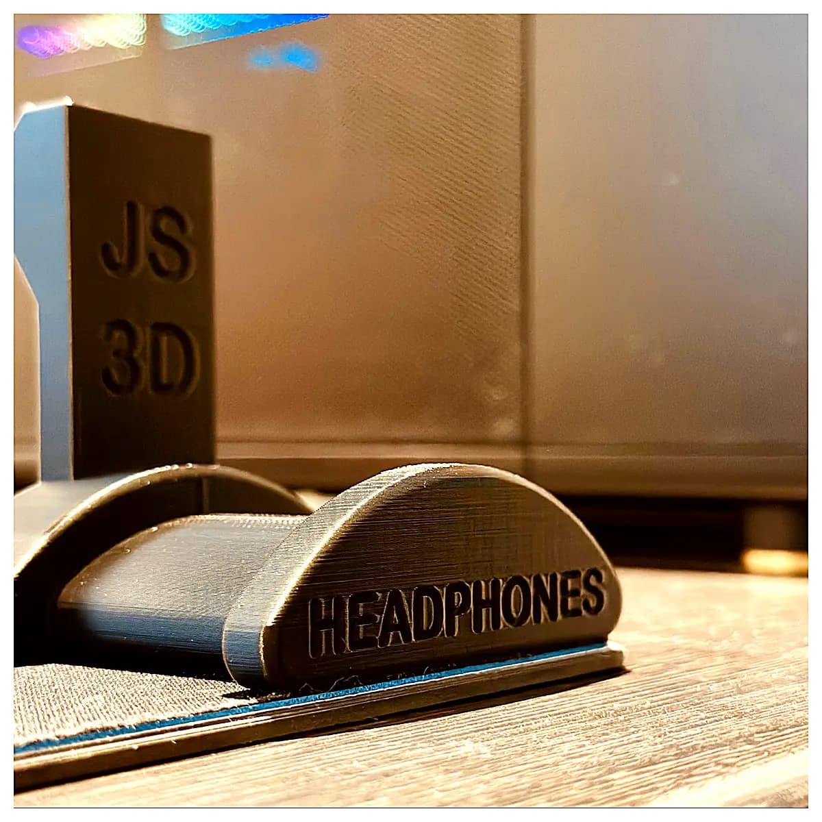 Fractal Headphone Holder Phone Stand Desktop Mount Accessory Holder Bracket Support Ideal for Phone Tablet