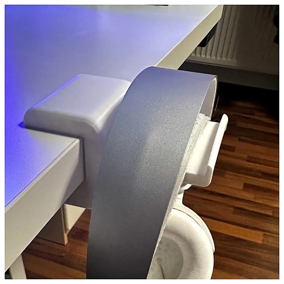 Desktop Headphone Stand Headphone Holder Earphone Stand Desk Organizer Cable Management Cooling Mount Enhanced Stability