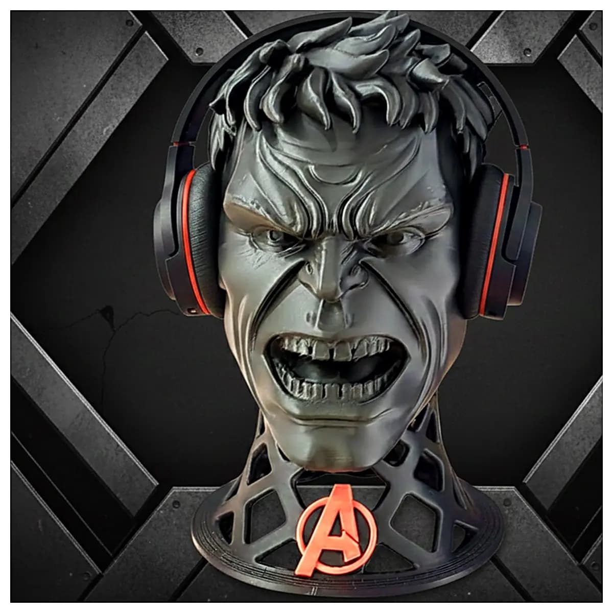 Hulk Earbud Holder Clip Phone Headphone Stand Accessory Mobile Phone Holder Bracket Support Compatible All Phones