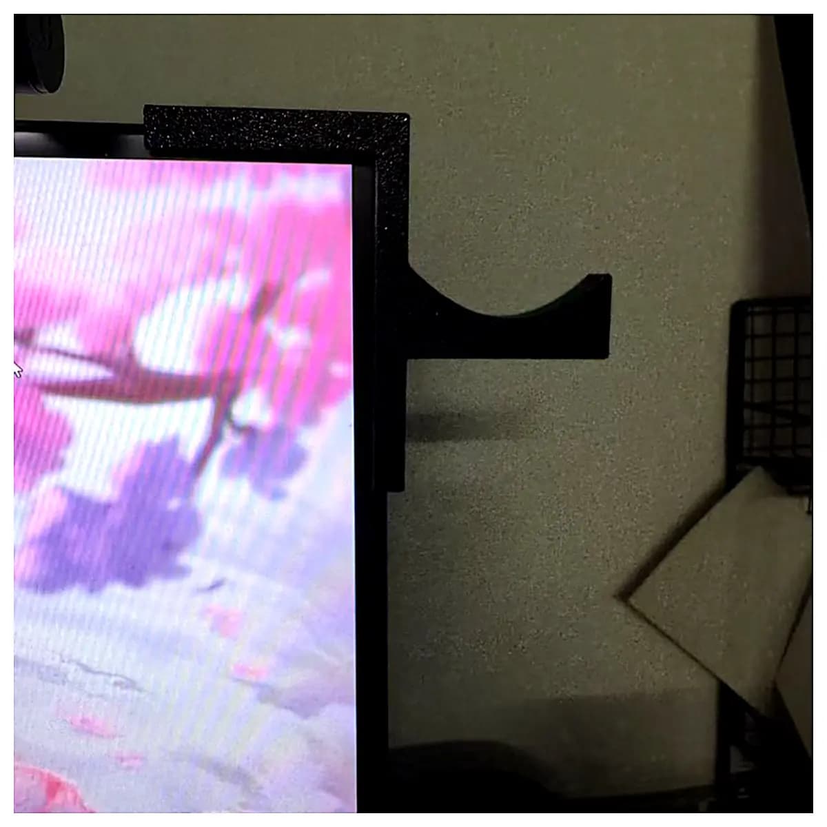 Monitor Headphone Mount Holder Stand Display Screen Support Computer Accessories Compatible with Various Monitors Desk Organizer