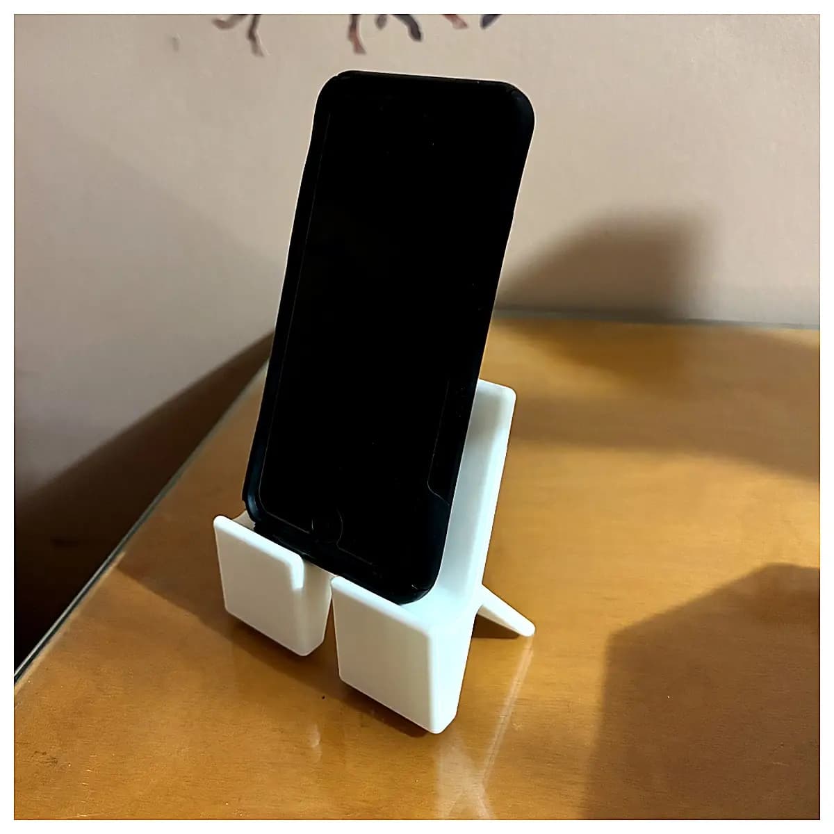 Phone Stand with Headphone Charging Port Mobile Desktop Holder Phone Accessory Support Adjustable Phone Stand