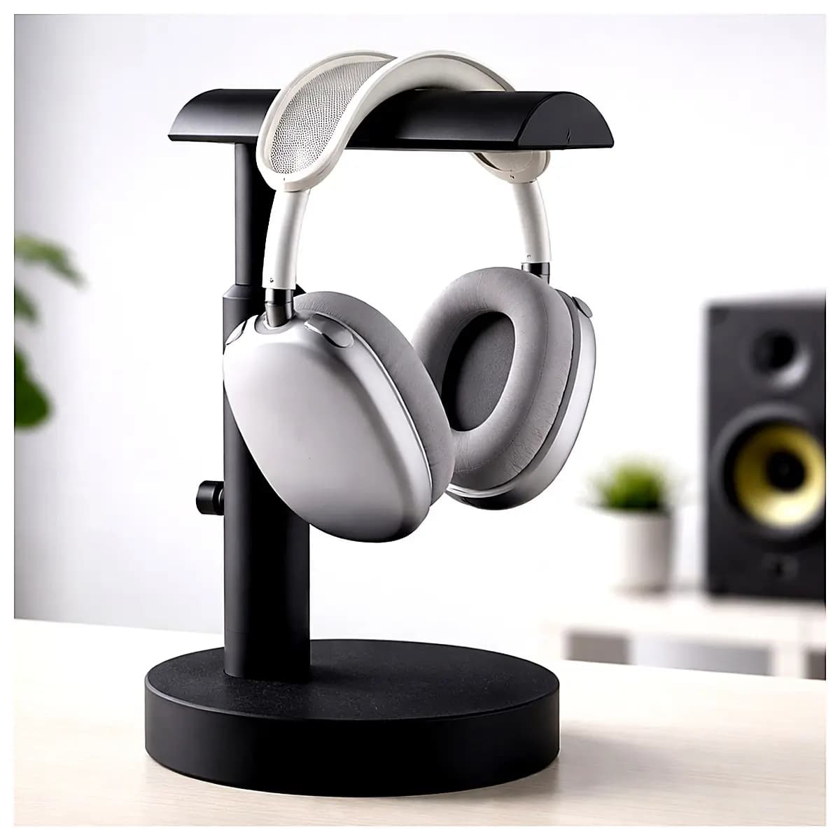 Desktop Headphone Stand Earphone Holder Audio Accessory Desk Organizer Headphone Support Computer Use Earphone Dock
