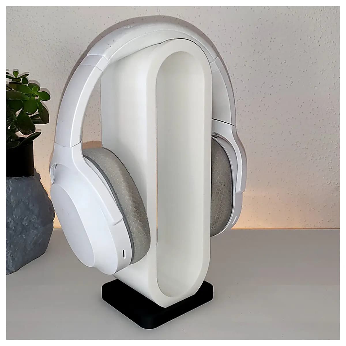 Headphone Holder Mount Phone Holder Stand Earbuds Stabilizer Mobile Phone Support Car Desktop Mount Accessory