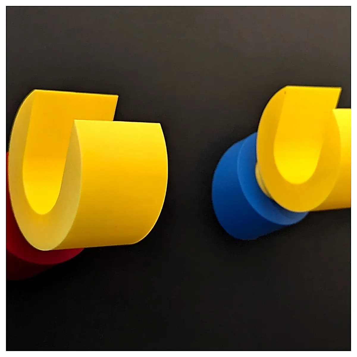 Building Block Headphone Stand Game Controller Holder Desktop Organizer Toy Stand Creative Home Decor Block Accessories
