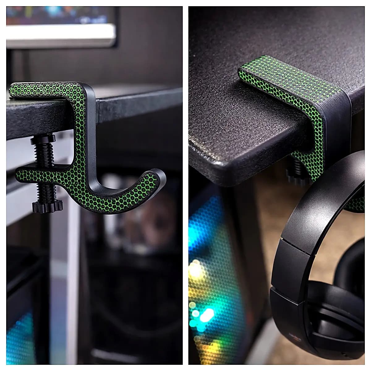 Modern Headphone Stand Minimalist Design Desk Holder Earphone Cradle Document Organizer Portable Headphones
