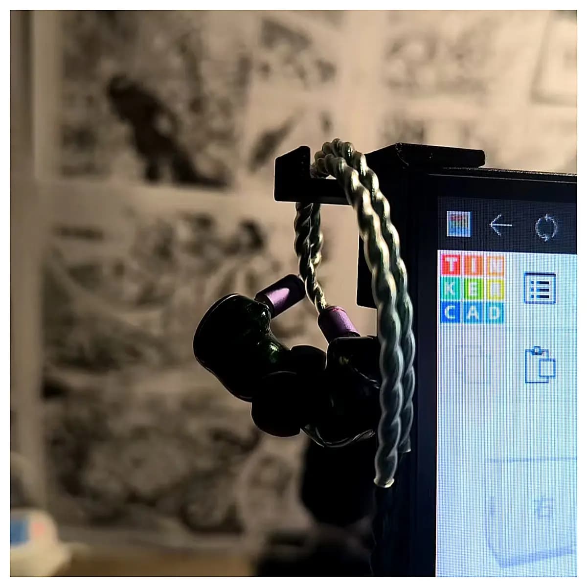 Wireless Earbud Clip Ear Hook Holder Earphone Hanging Rope Phone Earbud Support Earphone Accessories Mobile Phone Holder Earphone Protection Portable