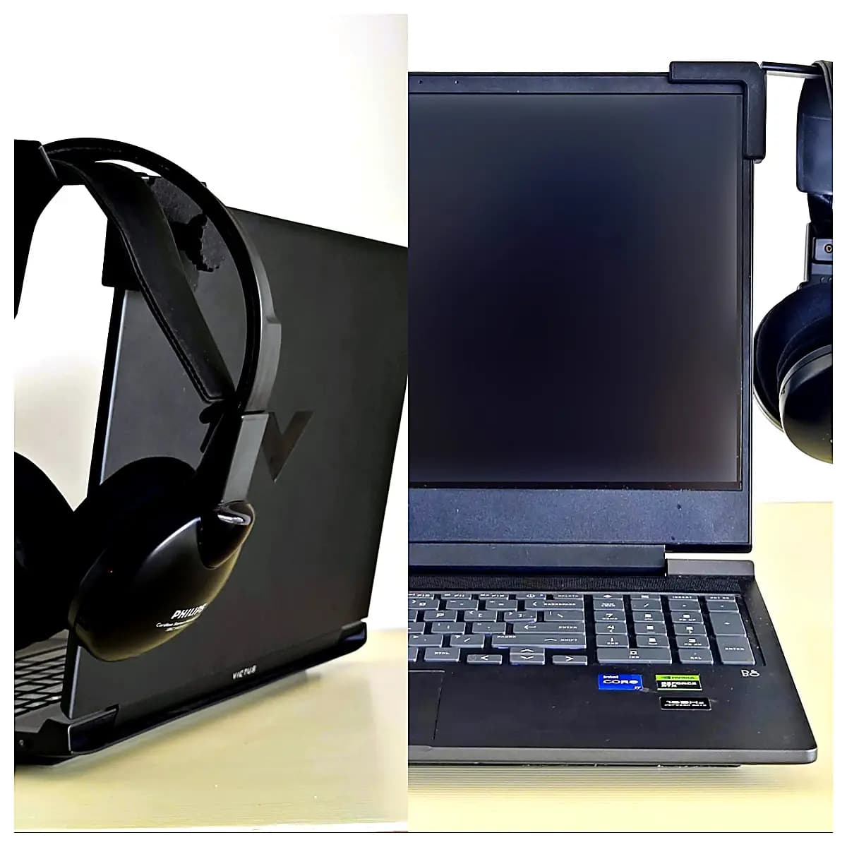 Monitor Arm Stand Computer Headphone Holder Desk Mount Screen Support Bracket Accessories Compatible with Various Monitors Office Learning