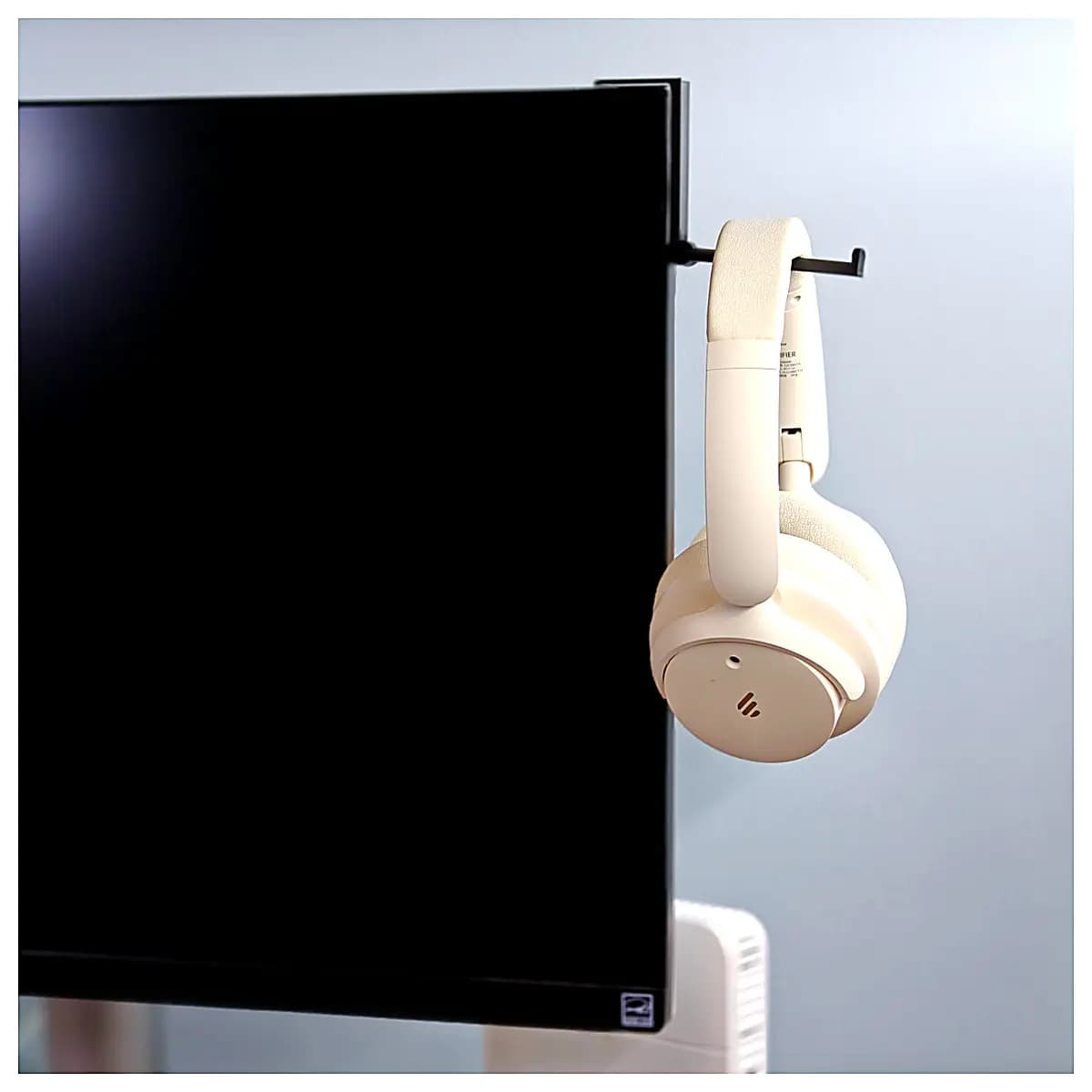 Foldable Headphone Hook Holder Earbud Organizer Desk Storage Lazy Person Gadget Earbud Stand Phone Accessory
