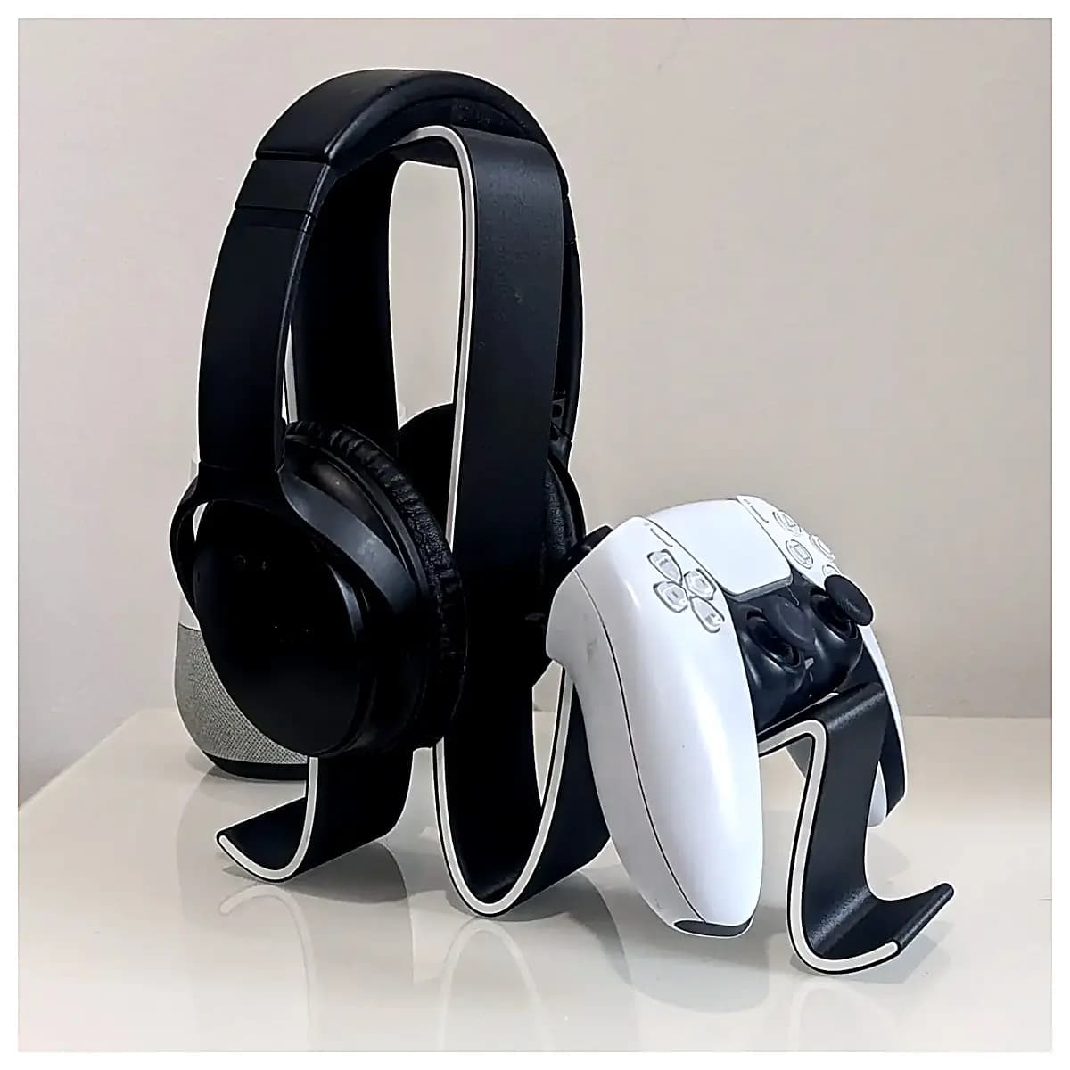 Signature Headphone Stand Phone Controller Holder Desktop Headphone Support Gaming Accessories Mobile Stand Bracket