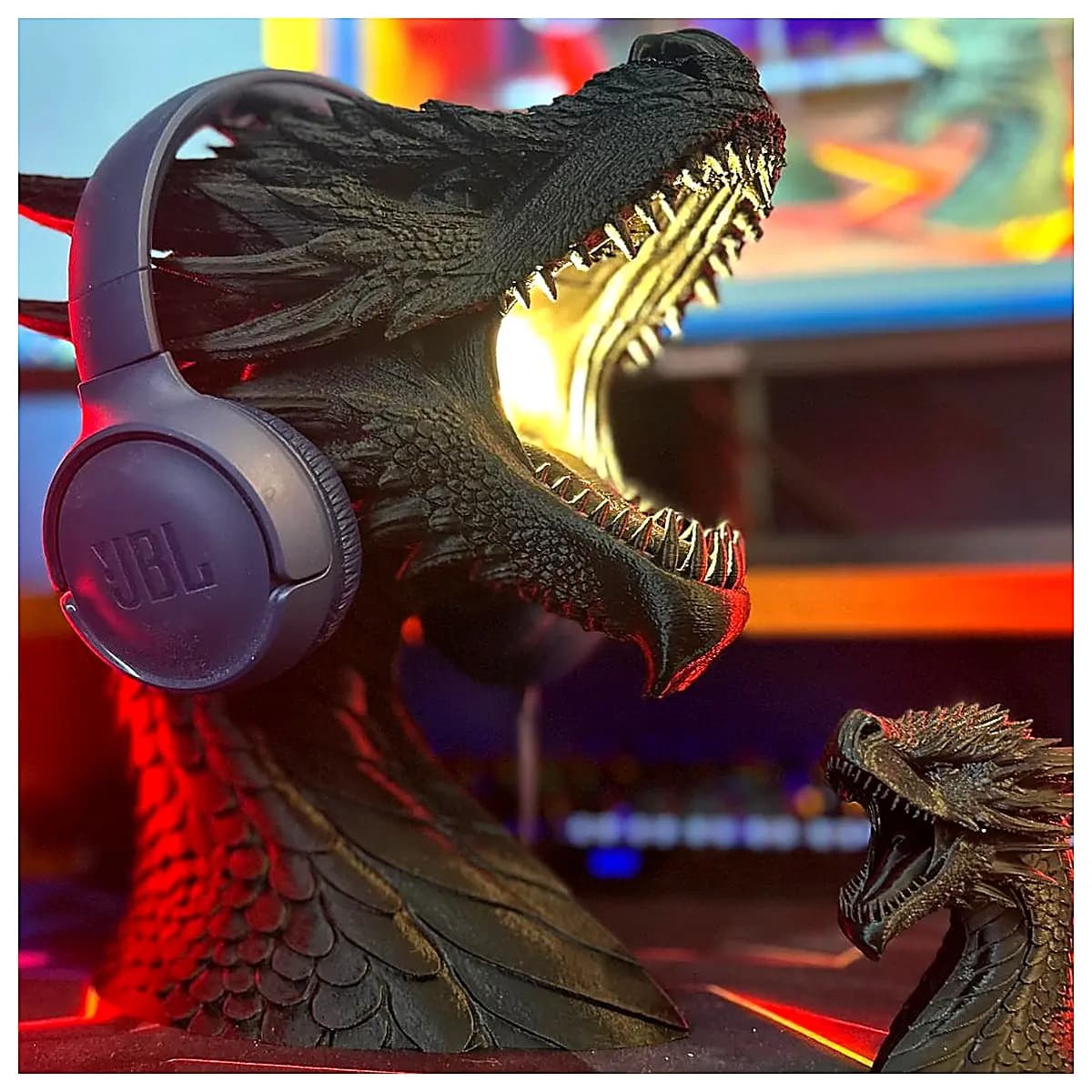 Dragon Head Earbud Holder Earbud Stand Desk Stand Phone Earbud Stand Phone Stand Charger