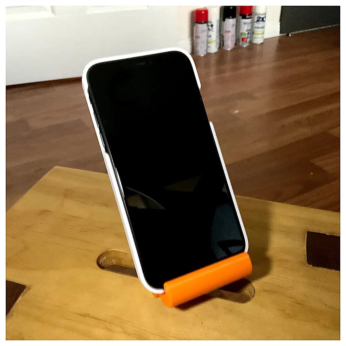 Vertical Phone Stand Charging Stand with USB Port Adjustable Angle Desktop Holder Mobile Phone Support Charging Accessory