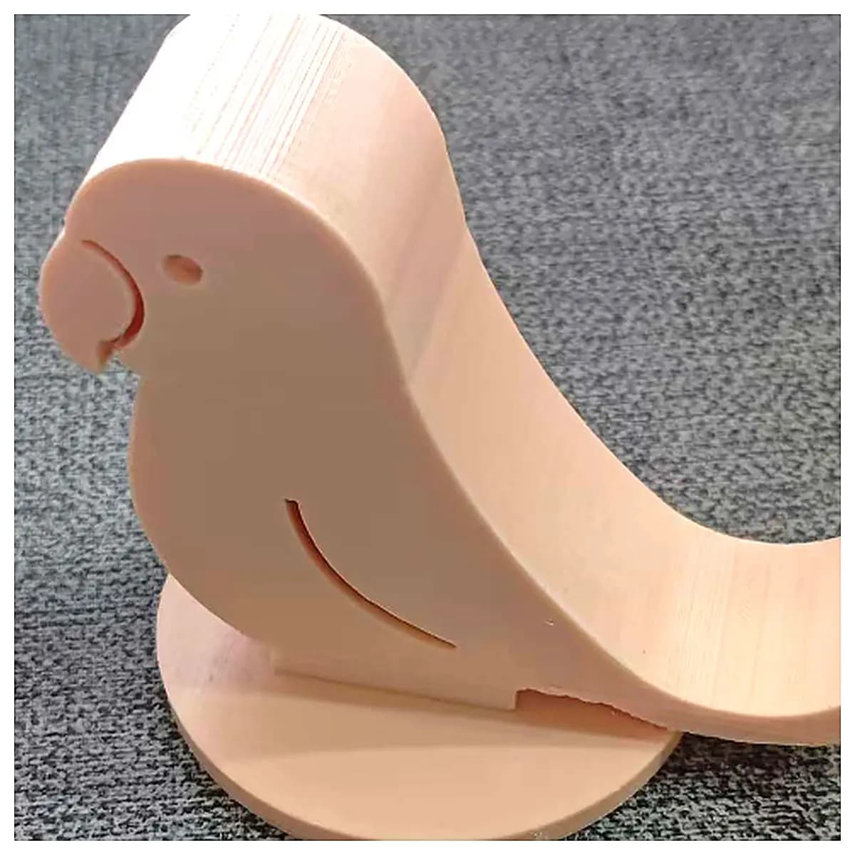 Parrot Phone Holder Bird Phone Stand Desktop Mount Cage Accessory Parrot Toy Phone Holder Parts Cage Accessories
