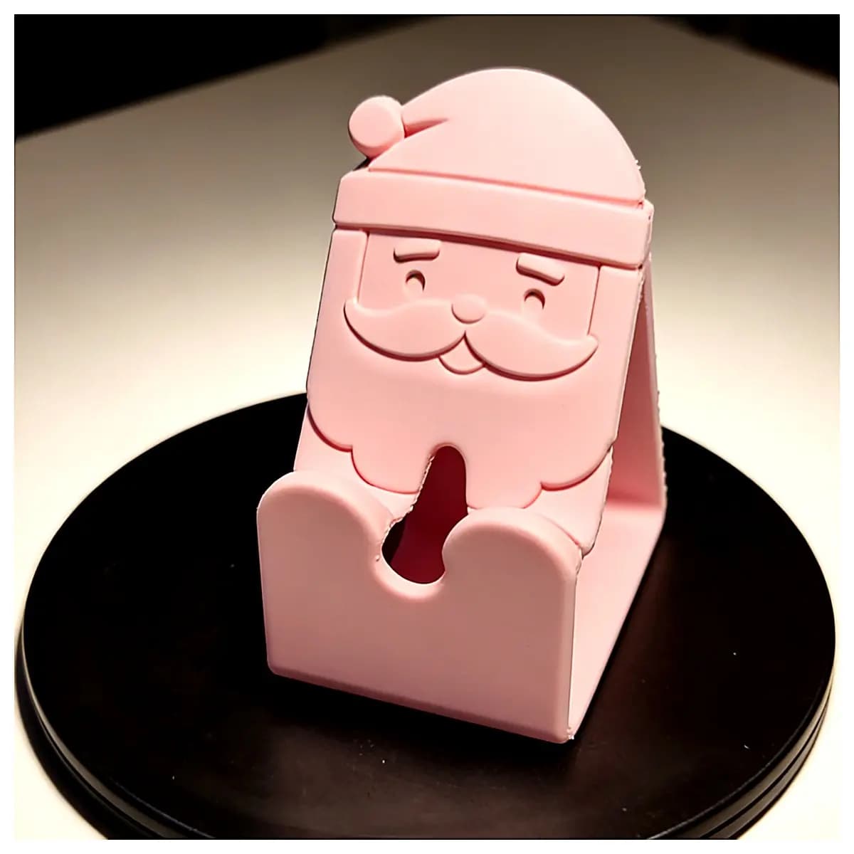 Santa Claus Phone Stand Simple Creative Phone Holder Desktop Phone Stand Mobile Phone Support Christmas Gift