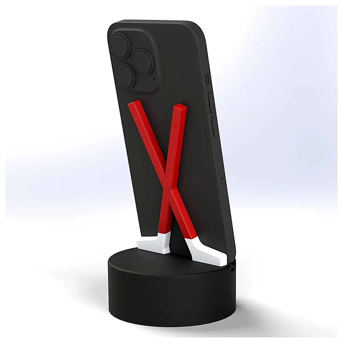 Ice Hockey Phone Holder Mobile Phone Stand Phone Clip Holder Phone Support Ice Hockey Car Phone Mount