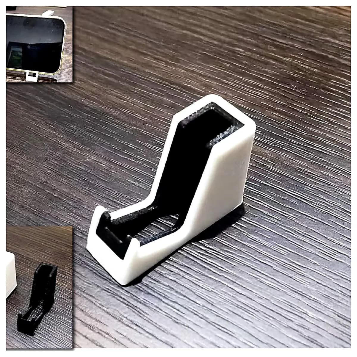 Mini Phone Holder Stand 6g Portable Dual Layer Support Phone Clip Desktop Stand Mobile Holder Accessory