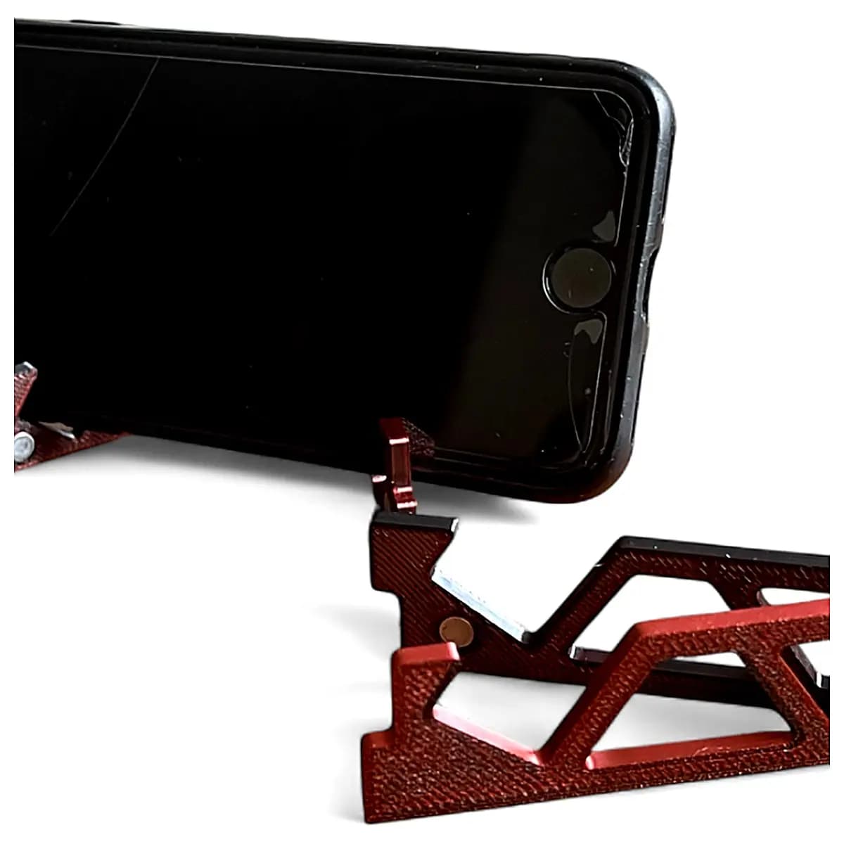 Foldable Phone Stand Quick Assembly Desktop Car Mount Phone Holder 360 Rotation Phone Accessory Parts