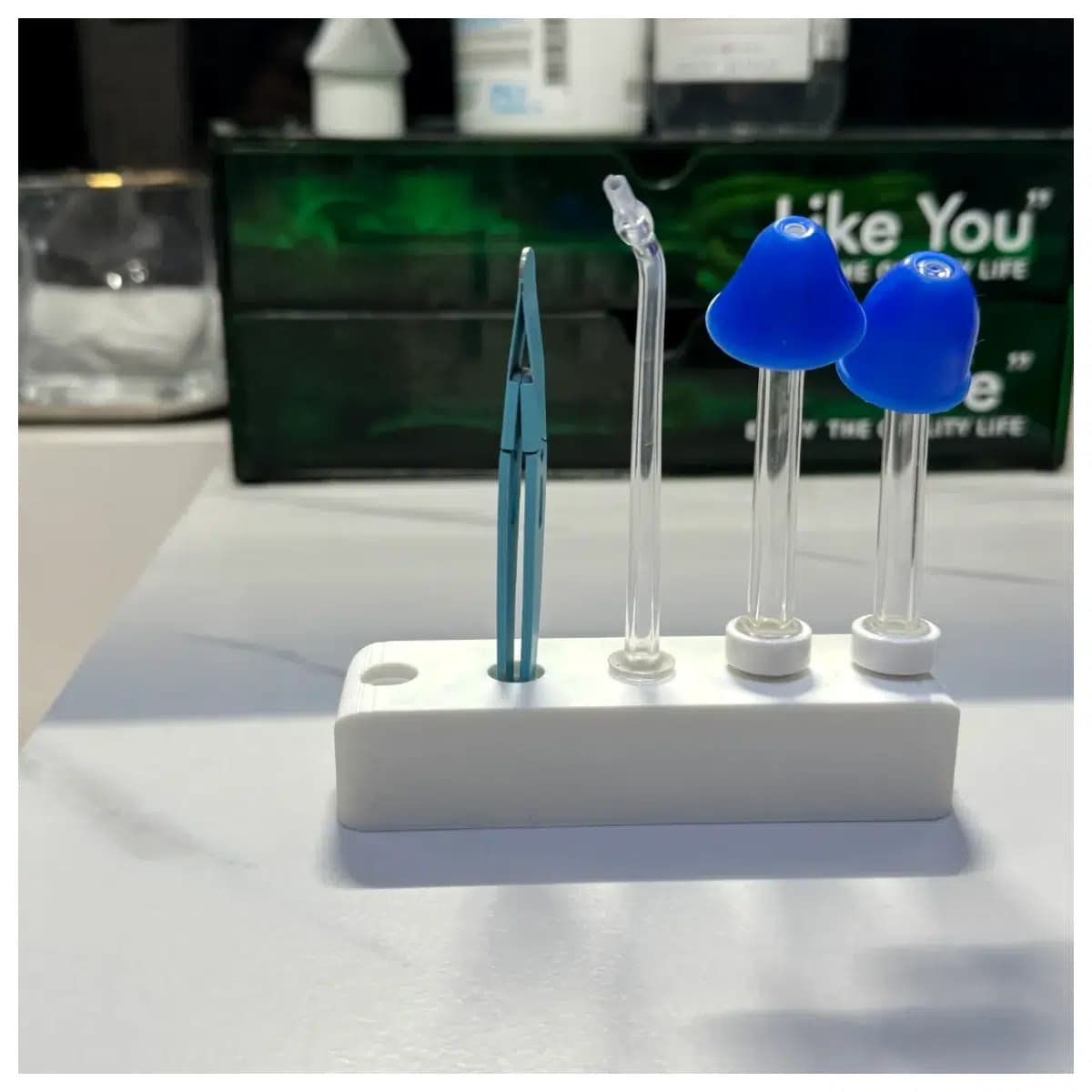 Syringe Nasal Rinse Clip Nasal Irrigation Clip Replacement Parts Sinus Cleaner Support Nasal Congestion Relief Accessory