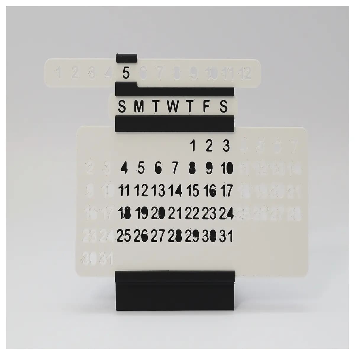 perpetual calendar desk organizer never change date clock retro office decor wooden perpetual calendar gift minimalist wall mounted date vintage style