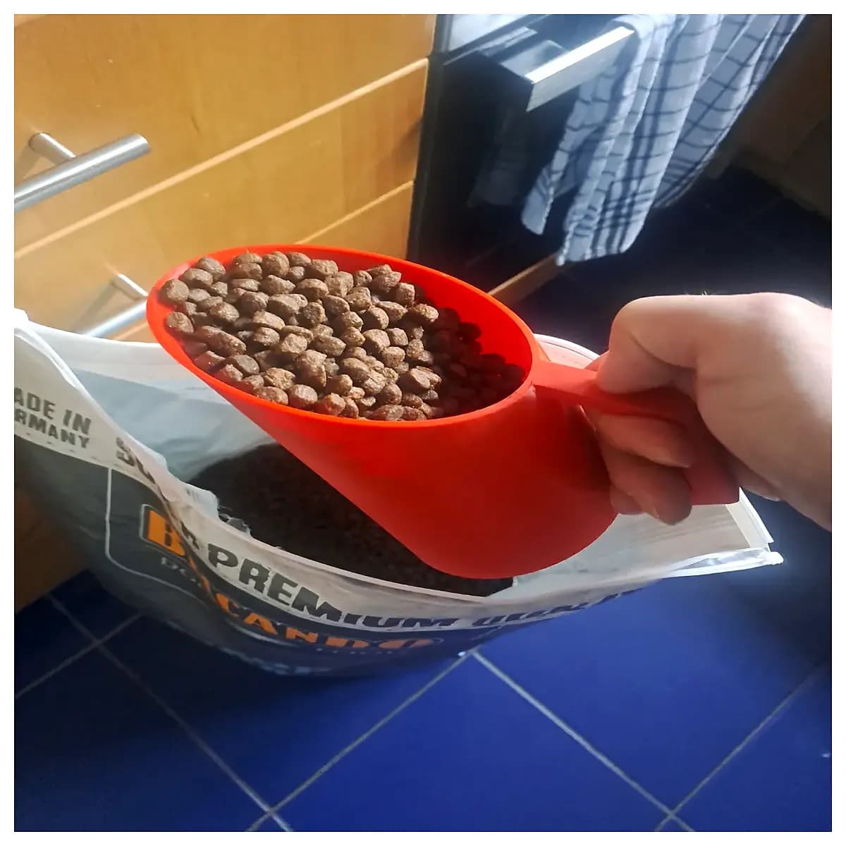 portable dog food container travel snack dispenser leak proof airtight for walks camping outdoor feeding accessories
