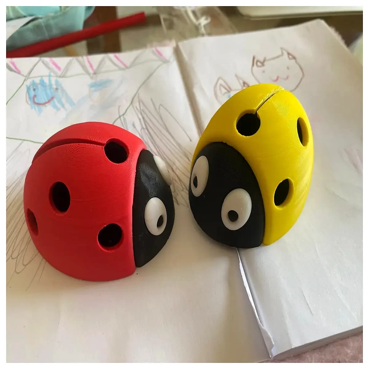 lucky ladybug pencil for school stationery kids gift good luck charm writing tool