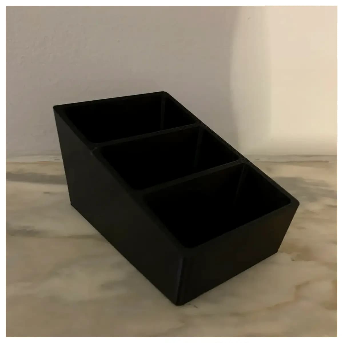 remote control holder organizer box for tv sofa living room cable management storage