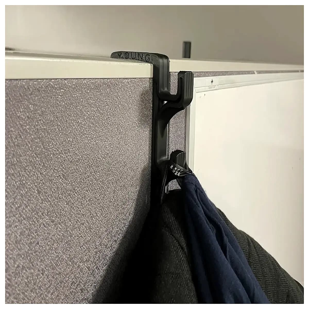 duty partition closet hooks space saving hanger organizer for bathroom bedroom laundry room storage