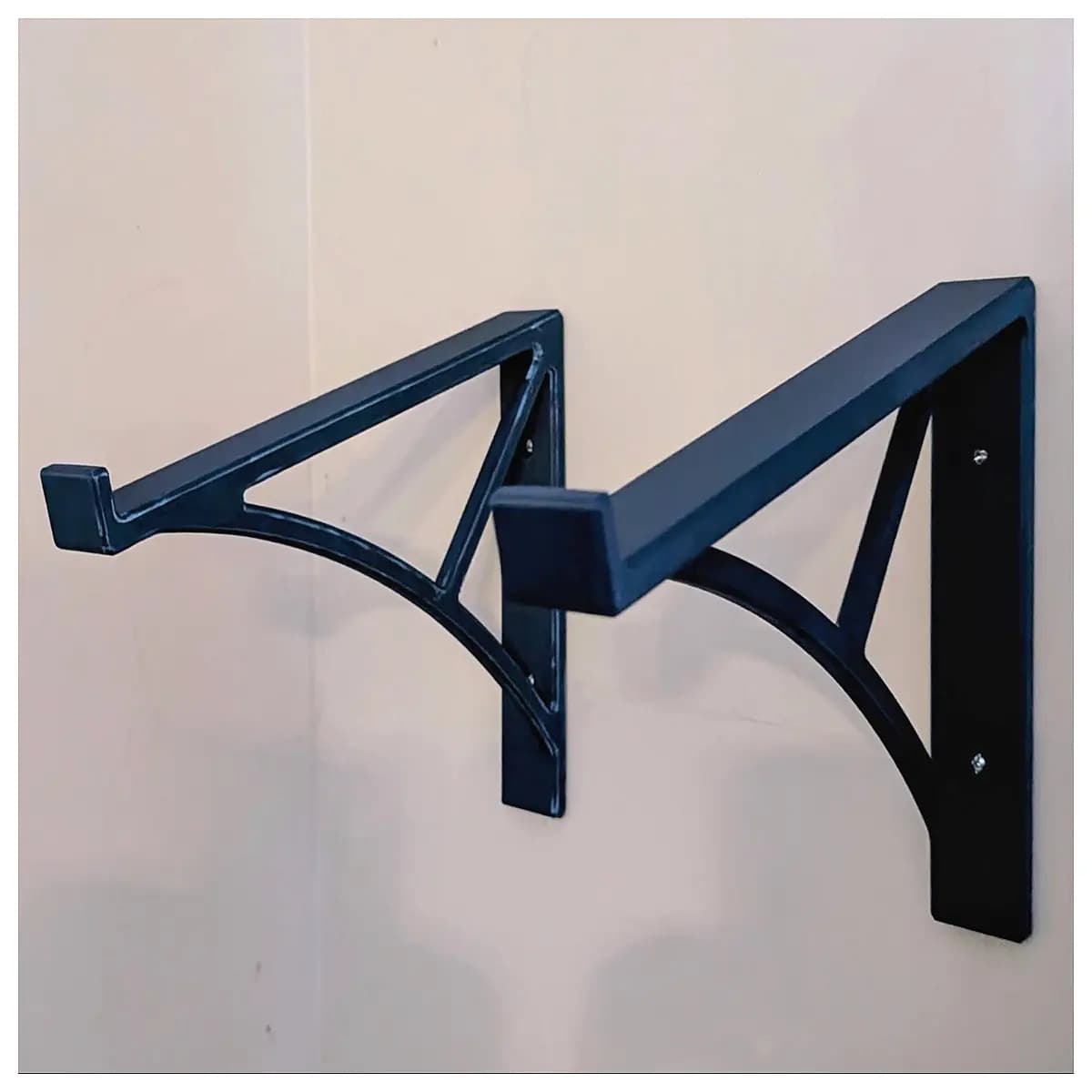 laptop wall mount bracket adjustable tilt shelf for desk organization space saving computer holder