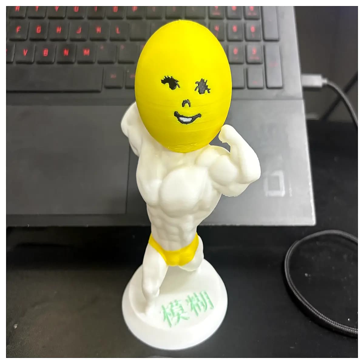 mr muscle ok egg yolk head protein powder supplement for muscle gain recovery post workout fitness nutrition