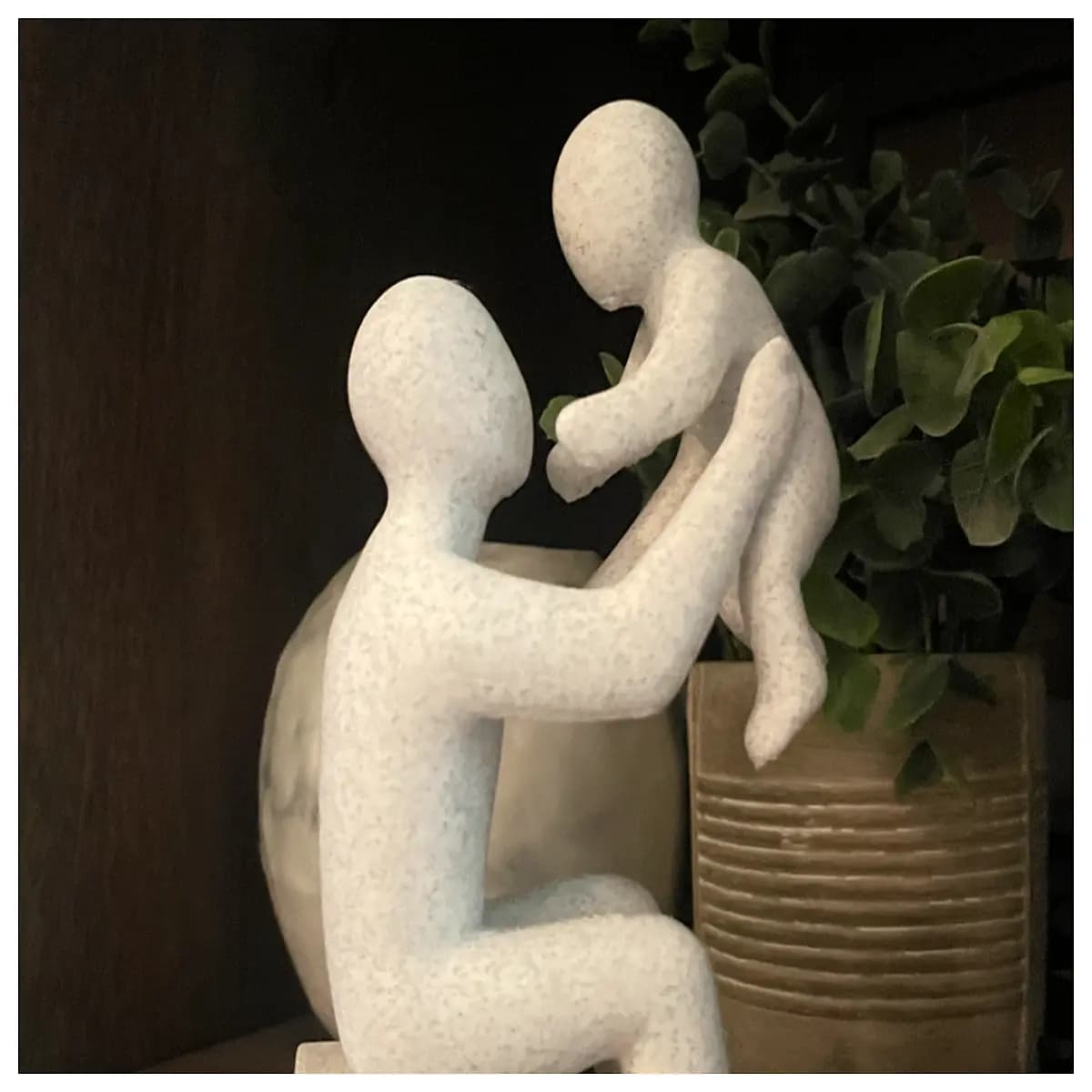 father s day statue decor gifts for dad home office desk ornament present