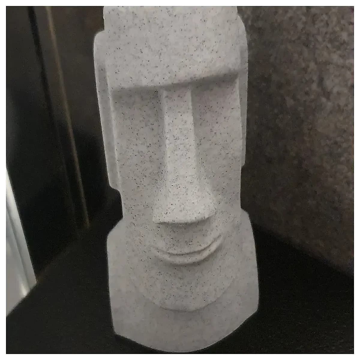 mini moai statue small easter island head ancient stone desk decor gift home ornament mystery artifact collectible figurine travel souv