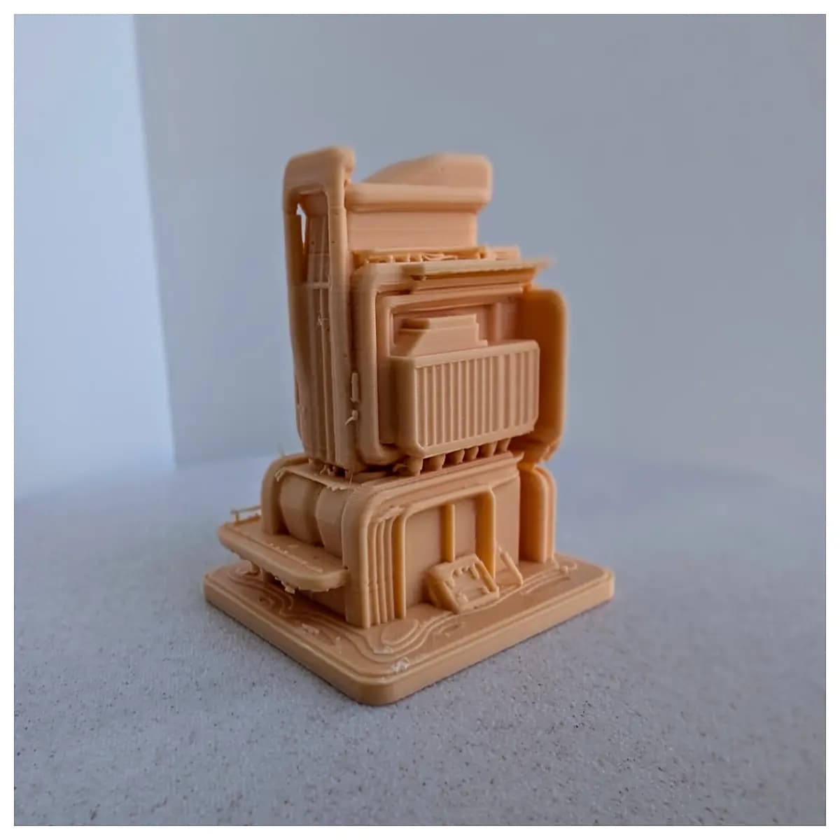futuristic miniature building diy architectural sculpture decor for desk futuristic architecture toy