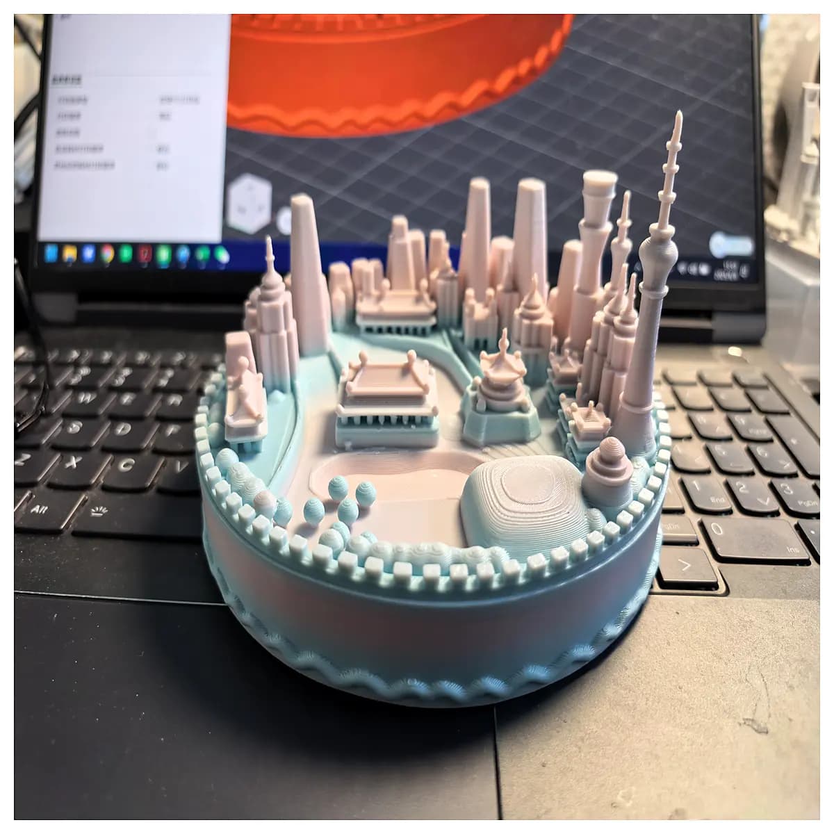beijing skyline edible cake topper china landmark birthday decoration edible paper print city view dessert topping travel theme party supplies