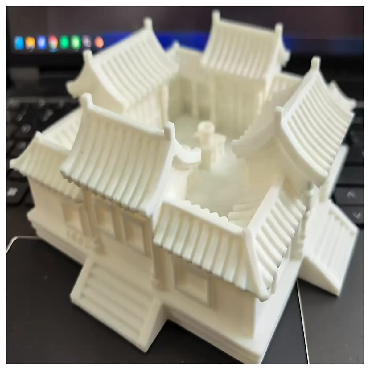 traditional chinese courtyard house diy wooden architecture miniature for home decor