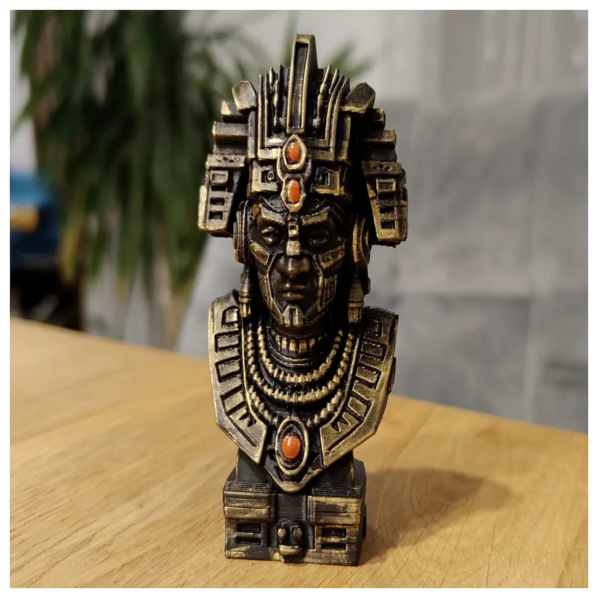 aztec sun priest costume empire heritage historical reenactment mesoamerican outfit ancient mexican ritual attire