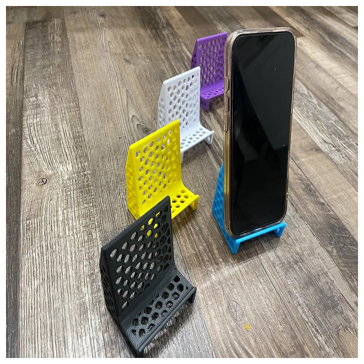 universal phone desktop holder adjustable cradle for tablet office desk organizer video call accessory