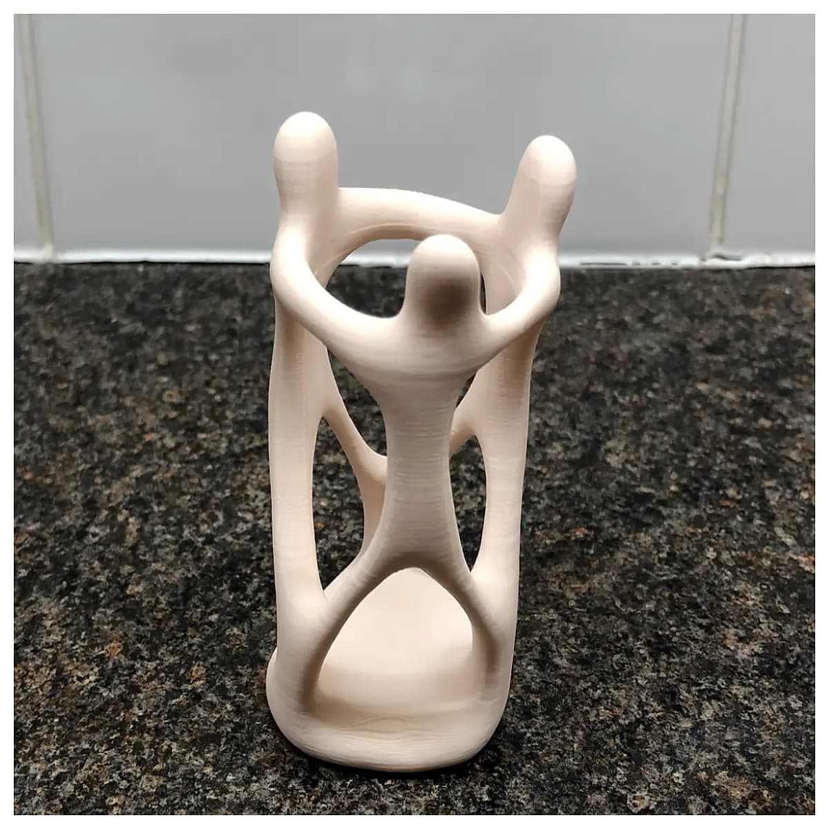 friendship ring statue decor home shelf ornament best friends love symbol resin figurine living room desk accessory
