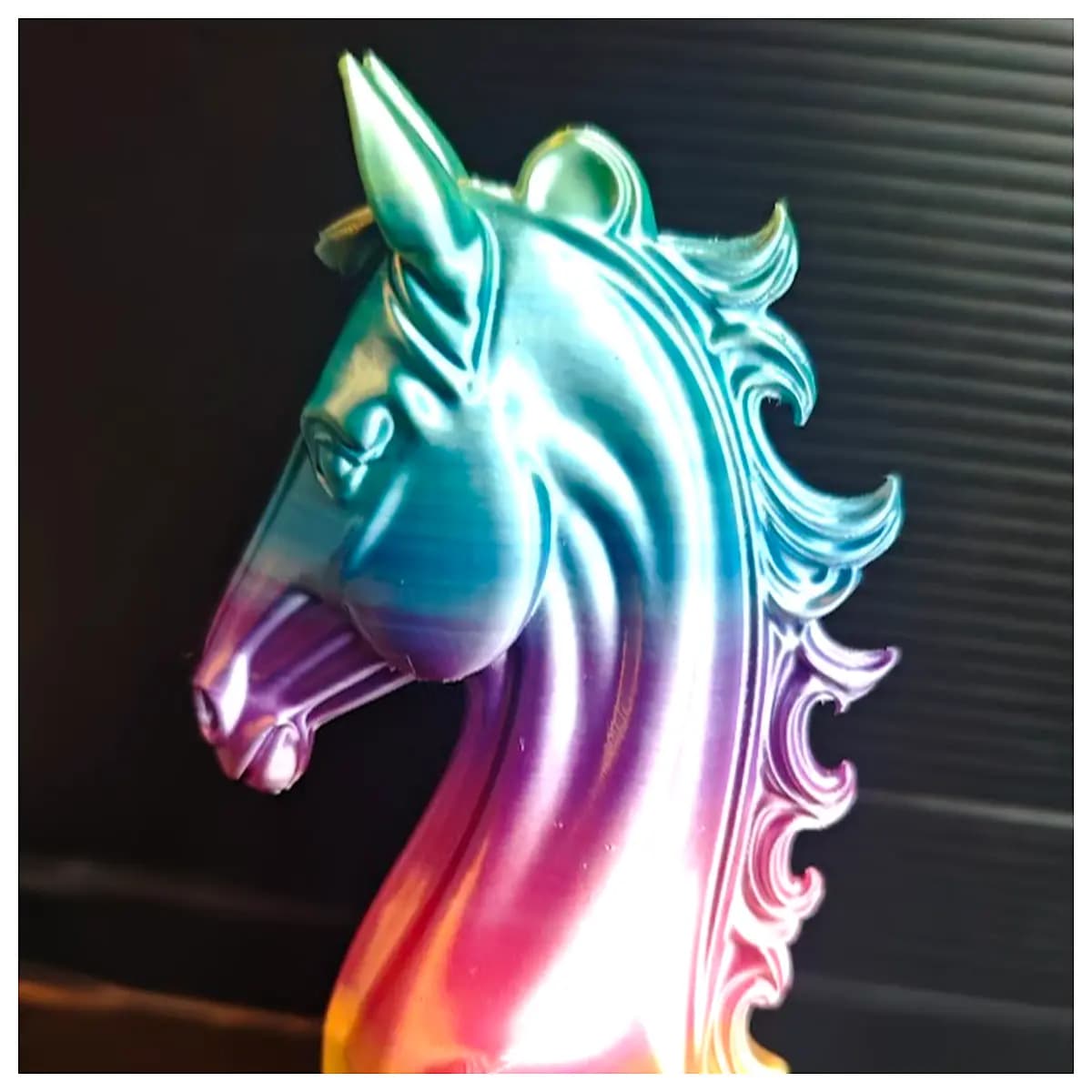 horse head statue resin garden decor outdoor yard ornament animal sculpture home accent