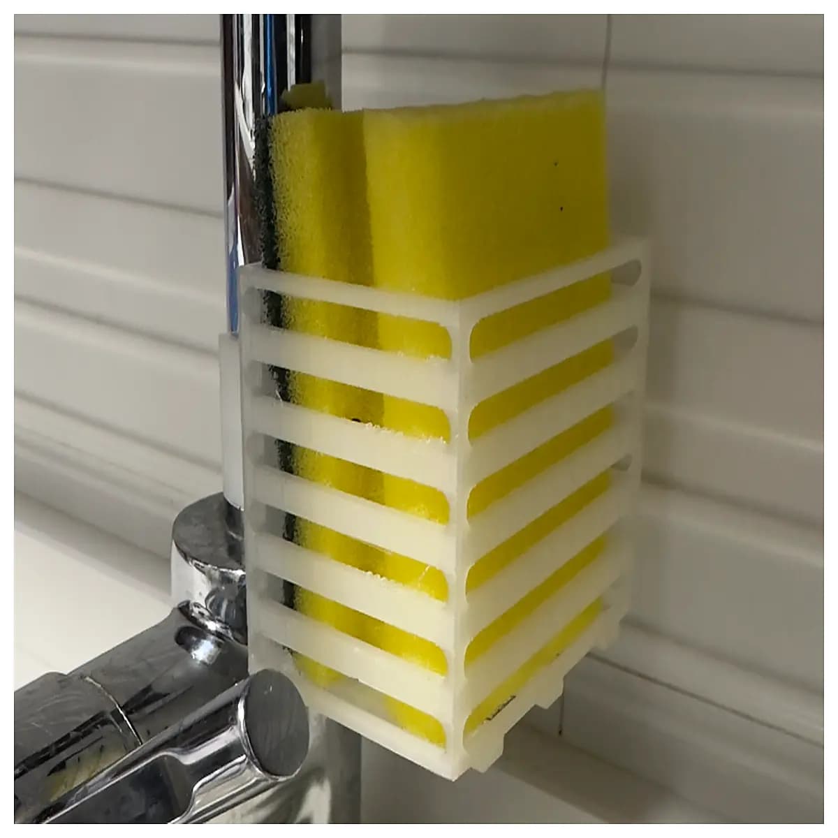 sponge holder rack for sink counter kitchen organizer storage container