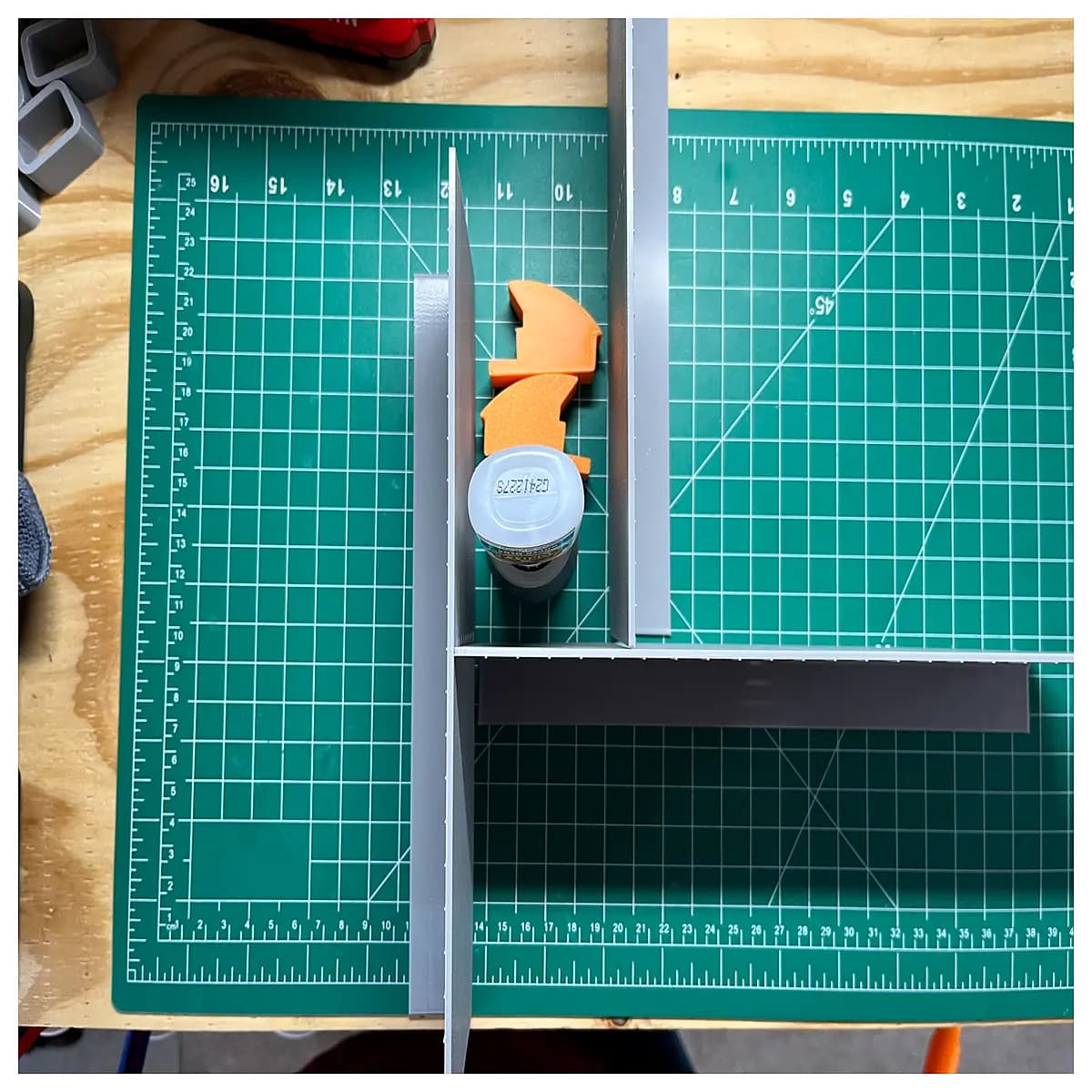 box dimension gauge tool for accurate printing sizing caliper measurement fixture