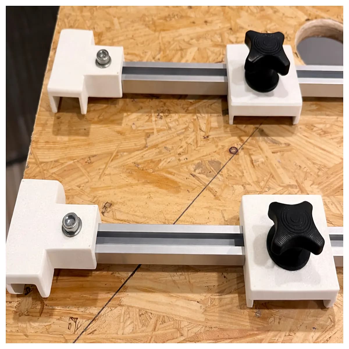 festool style track saw fence guide parallel edge cutting guide straight cut jig for plunge saw accurate alignment