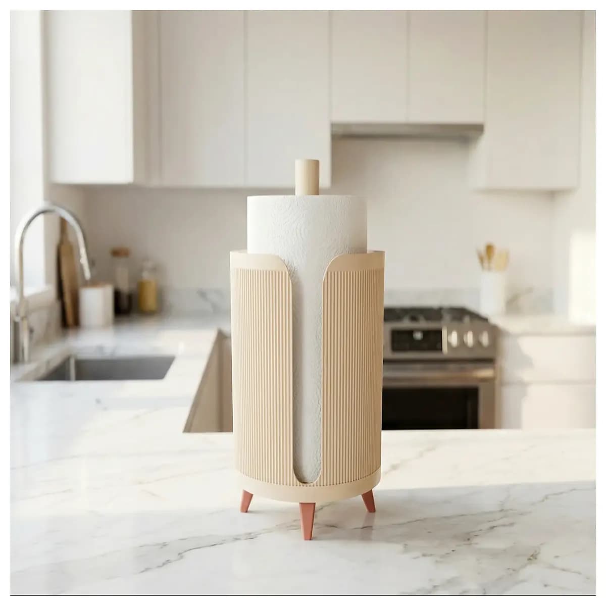wooden chair leg tissue holder for living room sofa side table napkin dispenser home decor accessories