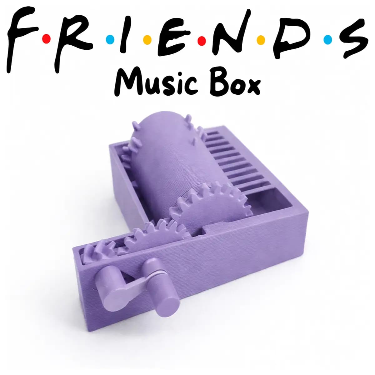 friends tv show music box with iconic theme song retro sitcom fans collectible playing melody figurine