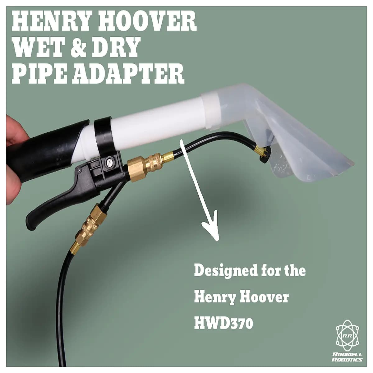 henry hwd370 vacuum nozzle adapter replacement part compatible with hvr1200 hvr1400 canister cleaner hose connector fitting