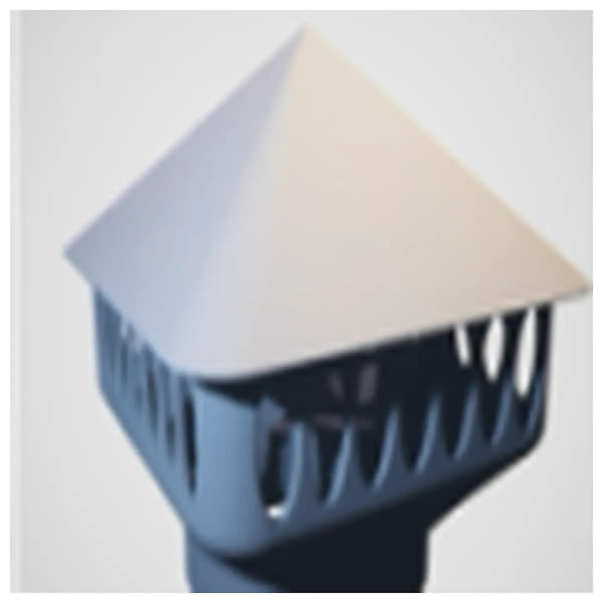 cool upward vent pipe rain cap hood cover for roof exhaust ventilation